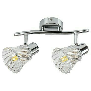 Bodové svítidlo Hestia chromová E14 2×40W RABALUX 5300