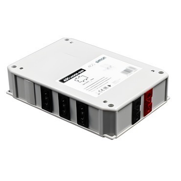 Krabice UPS 2okruh. SIMON 480 49133300-039, 1xvstup GST18i+3xvýstup GST18i+1xvstup UPS+3xvýstup UPS