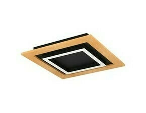 Svítidlo stropní EGLO LED-CCT-DL 370X370 SW HOLZ TIRRENARA