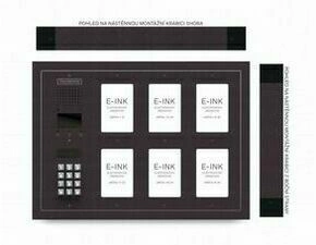 CZPHONE 4004091036 S elektronickým papírem (E-INK) FlatLine: MĚDĚNÁ - DUO Standard: klávesnice až 96