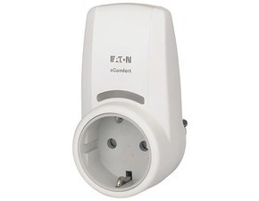 EATON 195168 CSAP-01/F5-12E RF Přenosná zásuvka se spínacím aktorem 12 A / 230 V AC, Schuko, měření