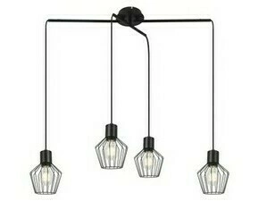 Závěsné svítidlo Belano černá E27 4×40W RABALUX 3540