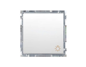 Ovladač zapínací SIMON BASIC BMS1.01/11, řazení 1/0, 10 A/250 V~, bezšroubové svorky, bílá