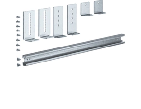 HAG UZ02C1 Snížená montážní C-lišta 2-pole