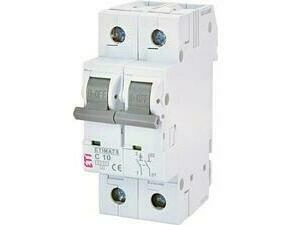 Jistič dvoupolový ETI 002142514, ETIMAT 6 1p+N C10