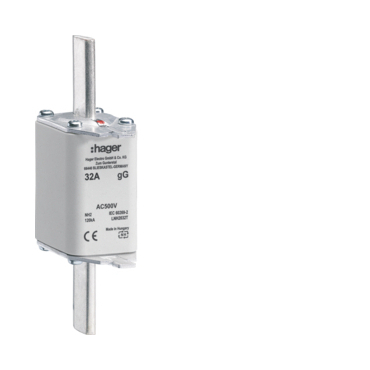 HAG LNH2032M Pojistka nožová NH2C gG 500V 32A dvojitá signalizace