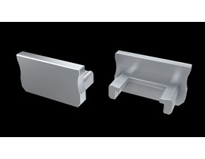 Koncovka profilu GREENLUX EC-PROFIL A GRAY (12-0014-01)