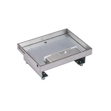 SIMON KF470/8 Kryt krabice podlahové ocelové KGH, k základně KGH na 4 přístroje K45 (KGH401/8), ocel