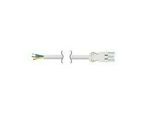 Kabel napájecí SIMON CR4020/9, 3x2,5mm2 s GST18i, bezhalog., RZ 0,6–1; 2metry, bílá
