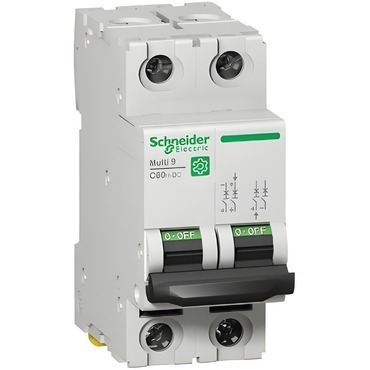 Jistič dvoupolový SCHNEIDER M9U31220 Multi9 C60H-DC 20A K 500V-DC
