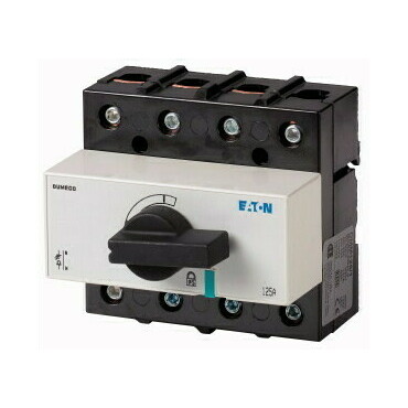 EATON 6093344 DMM-125/3 Odpínač DUMECO, 125A, 3-pól, zadní montáž, s ovládací pákou