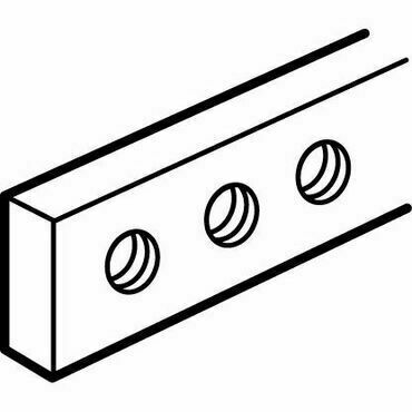 LEG 037389 CU PŘÍPOJNICE 12X4 160A 0,99M