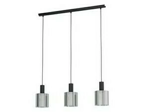 Svítidlo závěsné EGLO HL 3 E27 SCHWARZ SW-TRANSP.GOROSIBA