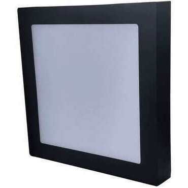 LED svítidlo stropní GREENLUX LED60 FENIX-S Black 12W NW, černá
