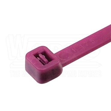 wpr10158 WT-300STVT vázací WAPRO pásky barevné, 300 x 4,8 mm, fialová