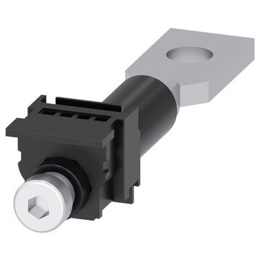 Připojovací sada 3VA9111-0QE10 3VA9111-0QE10, zadní přívody - ploché, krátké provedení, Cu/Al pasy