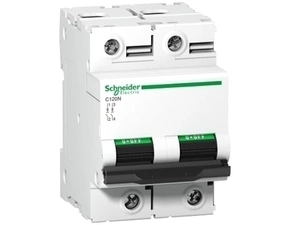 Jistič dvoupolový SCHNEIDER A9N18382 C120N 2P 63A D