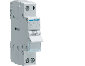 HAG SFH125 Přepínač (I-II) 1P / 25A - výstupní kontakt horem