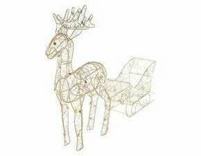 EMOS DCFC28 50LED REINDEER SLED WW