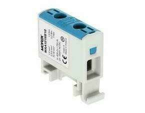 MOREK MAA1016B10 Univerzální řadová svorka OTL 16-1xAl/Cu 1,5-16mm2 1000V modrá