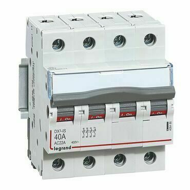 LEG 406486 DX3 VYPÍNAČ 4P 40A 400V