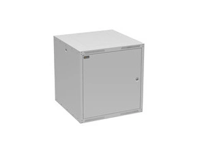 Rozvaděč nástěnný SOLARIX GrandND-12U-66-21-G, 19", 12U, RAL 7035, 600x600 mm, plechové dveře