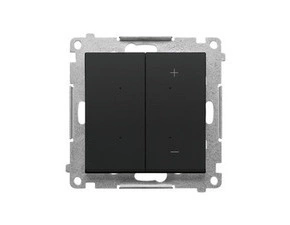 SIMON TESL1.01/149 Stmívač pro stmívatelné LED, tlačítkový (přístroj s krytem) bílá