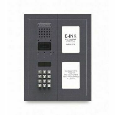 CZPHONE 4004091001 S elektronickým papírem (E-INK) FlatLine: ANTRACIT - DUO Standard: klávesnice až
