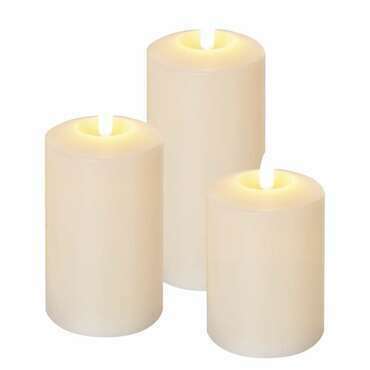 EMOS DCCV15 3LED RND CAND FLICKER VNT RC