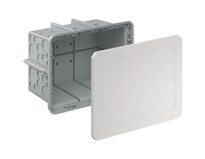 SCHM KA-1297-35 Krabice instalační obdelníková s víkem 408x308x235 mm, do betonu