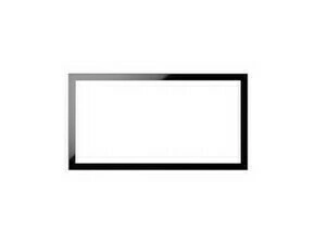 Rámeček Matrix SIMON 10000620-138, 2 násobný, černá