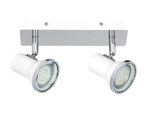 Svítidlo koupelnové RABALUX 5498 STEVE bílá GU10 2x MAX 15W