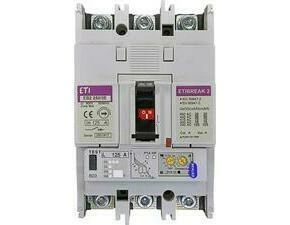 ETI 004671302 kompaktní jistič, EB2 250/3E 125A 3p