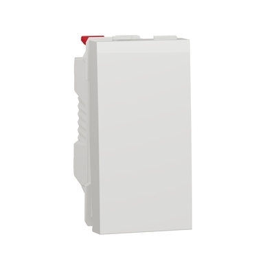 SCHN NU310118 Unica - Spínač jednopólový řazení 1, 1M, Bílý