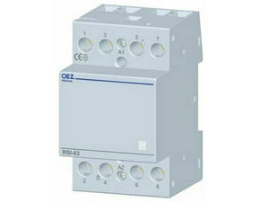 OEZ:43133 RSI-63-40-X024 Instalační stykač Ith 63 A, Uc AC/DC 24 V, 4x zapínací kontakt