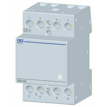 OEZ:36637 RSI-63-40-A024 Instalační stykač Ith 63 A, Uc AC 24 V, 4x zapínací kontakt