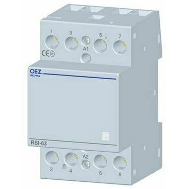 OEZ:36636 RSI-63-04-A230 Instalační stykač Ith 63 A, Uc AC 230 V, 4x rozpínací kontakt