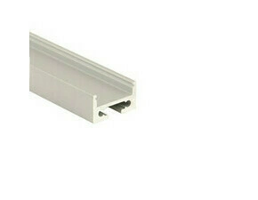 Profil závěsný MC LED ZQ, ZR, 20x27 mm, bez difuzoru, 2 m