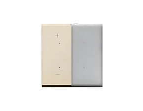 Kryt SIMON 55 TKE24/144, pro elektronické spínače a ovladače, 1/2násobný, levostranný, champagne ma