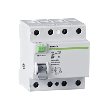 NOARK 100723 Ex9CL-100 4P 80A 100mA S Proudový chránič, Icn=10kA, 4pól, In=80A, IDn=100mA, typ S+AC
