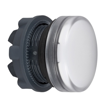 SCHN ZB5AV01 Signální hlavice, pouze pro žárovku, neon, LED BA 9s - bílá