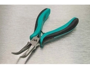 wpr11311 26-KZU-1 mini-kleště půlkulaté zahnuté v úhlu 45°, d.: 150mm
