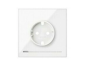 Sestava 1 násobná iO: 1 zásuvka Schuko, bílá