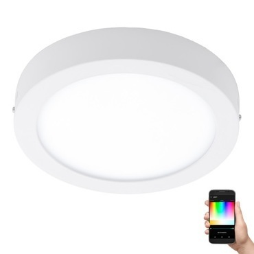 Svítidlo zapuštěné EGLO LED-ZIG-RGB CCT EINBAUSPOT O88 SW