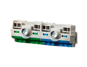 HEN KV FC 03 Svorkovnice PE+N, každá 1x 25mm2+ 4x 4mm2, provedení FIXCONNECT, pro skříně KV s 3 modu