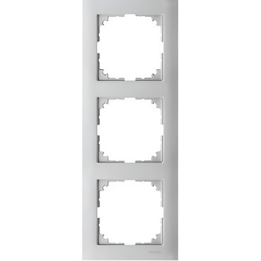 SCHN MTN4030-3660 Merten - Rámeček trojnásobný M-Pure, Aluminium