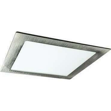 Svítidlo LED vestavné GREENLUX LED120 VEGA-S matný chrom 24W, teplá bílá