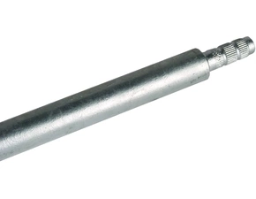 DEHN 620151  -hloubkový zemnič, D 20mm, L 1500mm, FeZn Typ Z, s trojitým drážkováním ve spoji DEHN DEHN