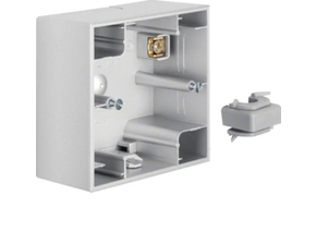 HAG 10417003 Krabice, 1-násobná na omítku, Berker K.5, Alu, lak.