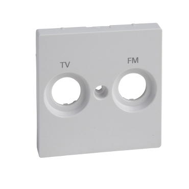 SCHN MTN299925 Merten - Centrální deska označená FM+TV pro anténní zásuvku, System M, Active